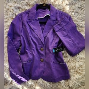 Relativity Women's Jeans Jacket Size L NWT